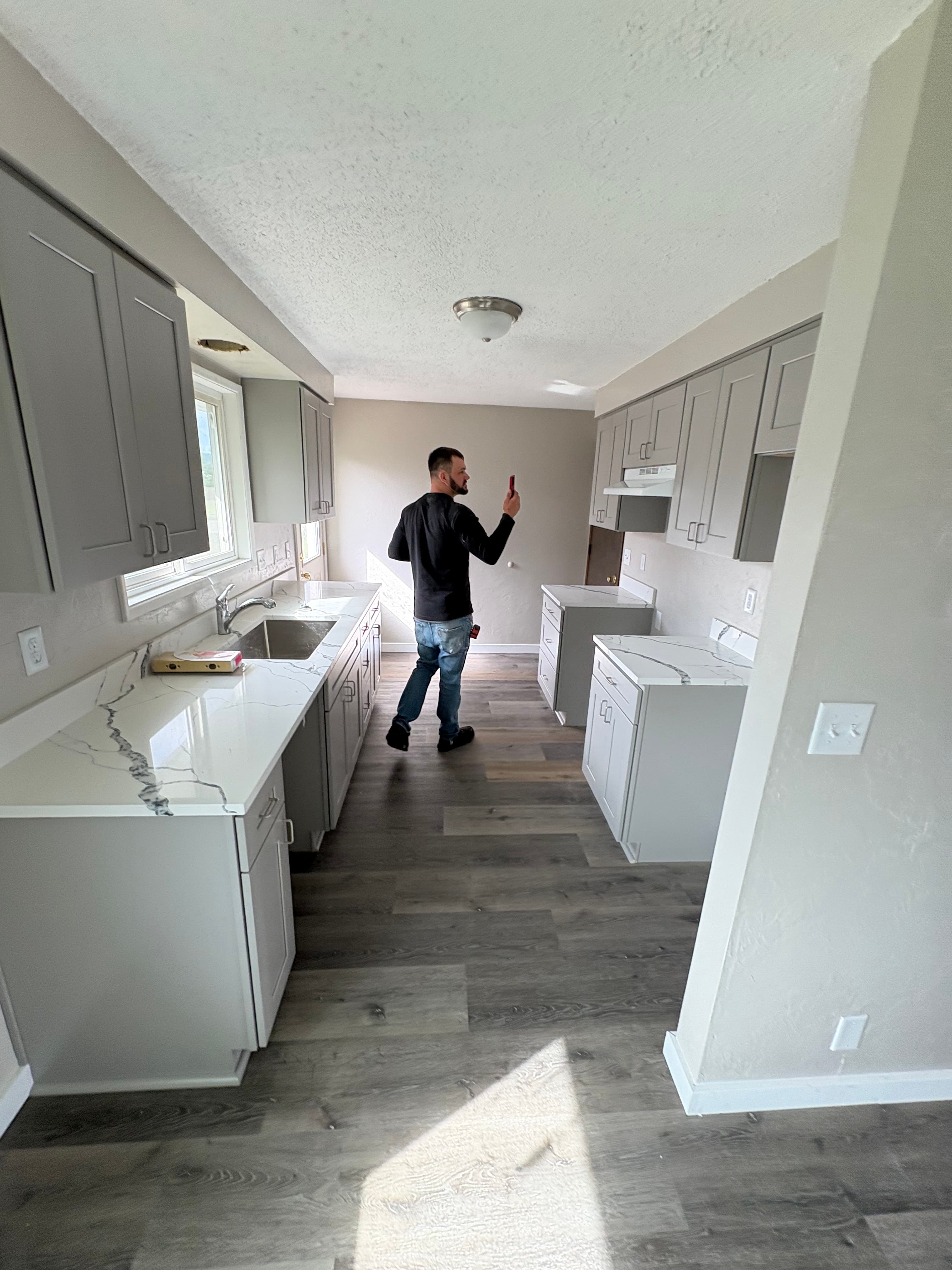 Completed kitchen remodel